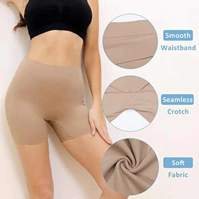 Thigh Slimmer Shapewear Panties for Women Slip Shorts High Waist