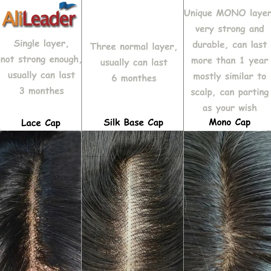 Alileader Popular Mono Wig Caps For Making Wigs Wig Accessories