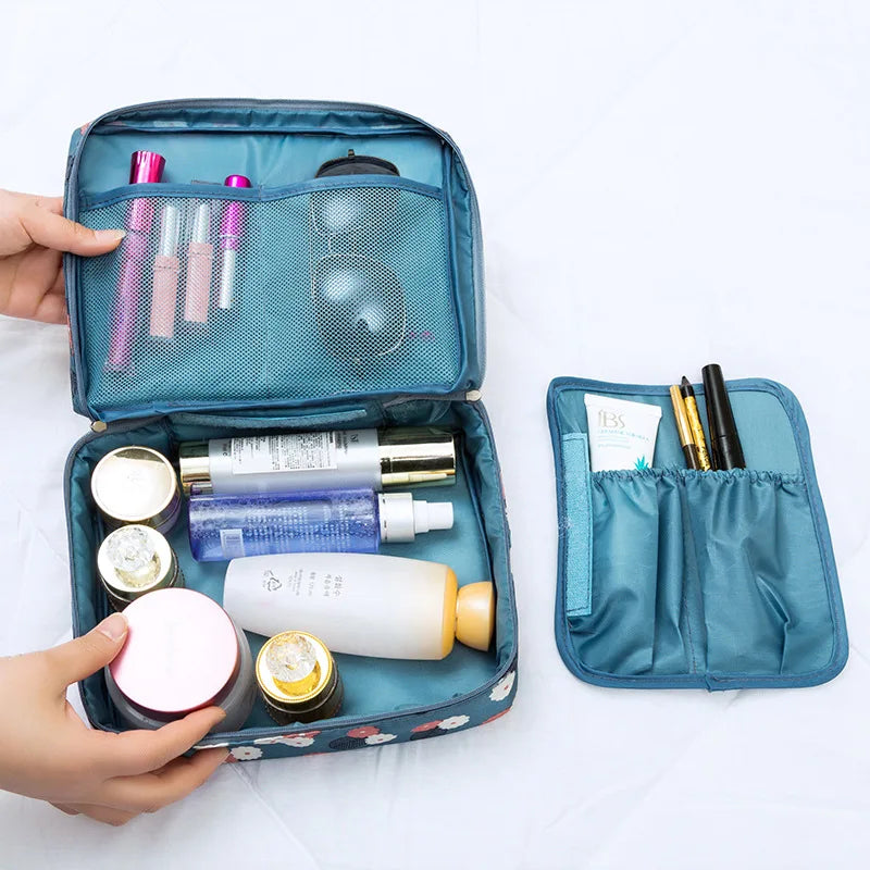 Outdoor Multifunction travel Cosmetic Bag Women Toiletries