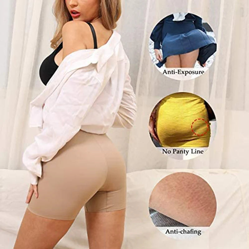 Thigh Slimmer Shapewear Panties for Women Slip Shorts High Waist