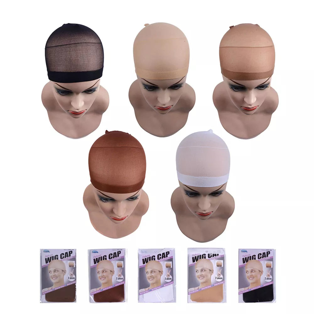 2 pcs/ Pack Wig Caps Hair NetS Weave  Hairnets Wig Nets