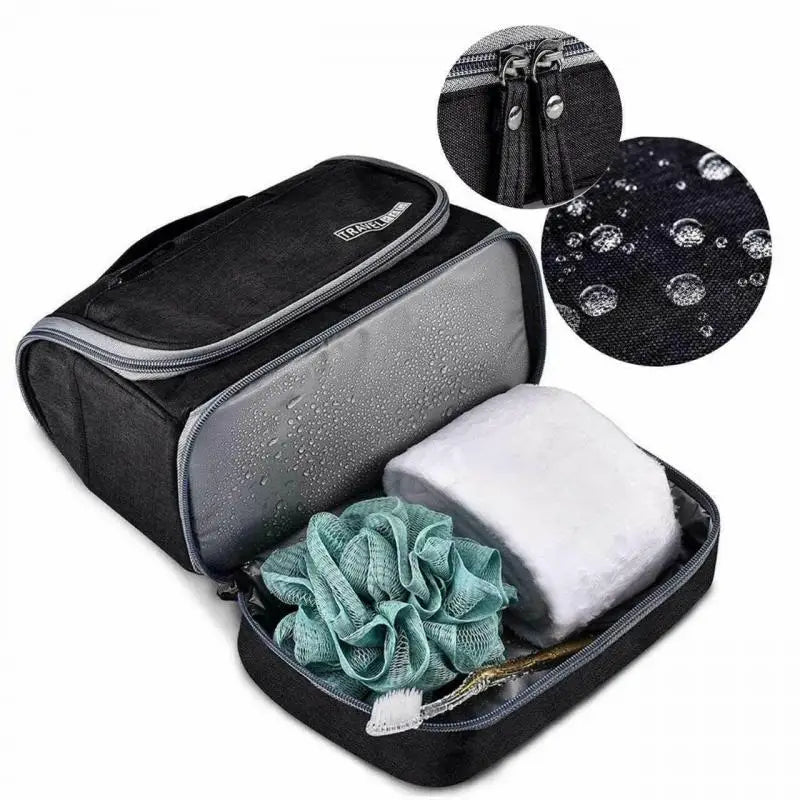 New Men Necessaries Hanging Make Up Bag Oxford Travel Organizer