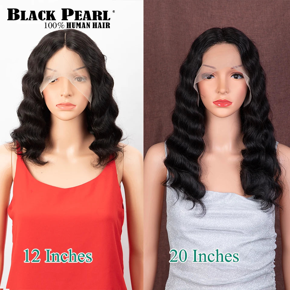 Lace Front Human Hair Wigs For Black Women Brazilian Body Wave