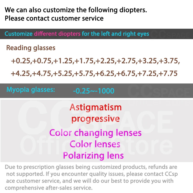 Big Frame Acetate Reading Glasses Dioptric Leopard Presbyopic Eyewear