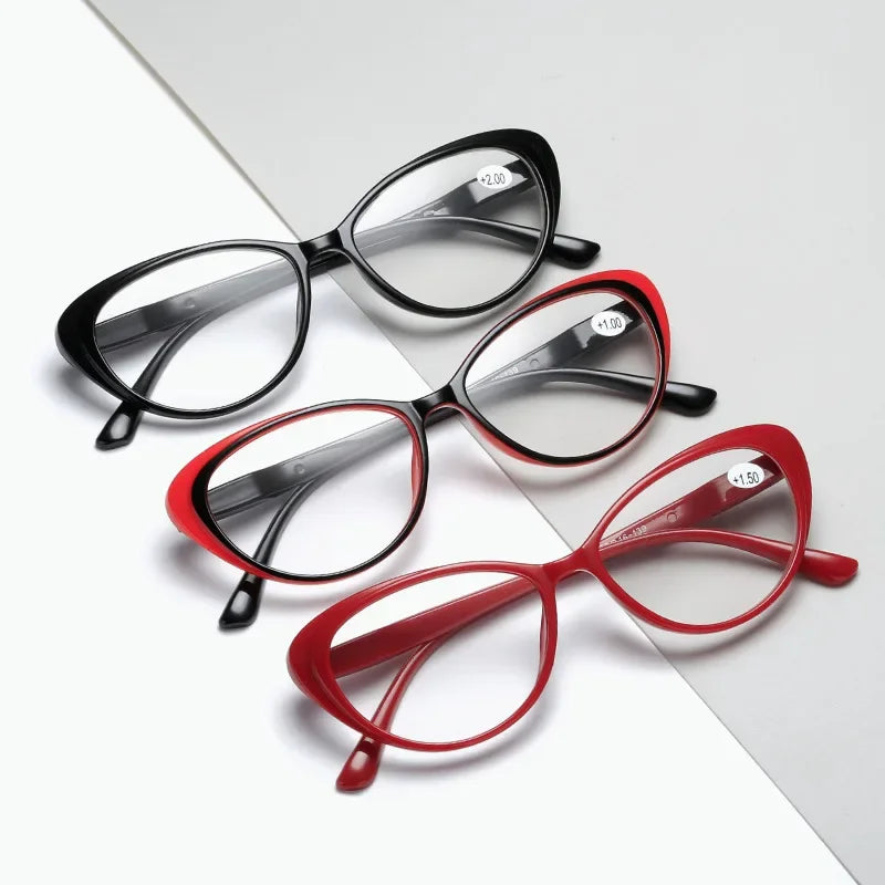 Fashion Cat Eye Glasses Women Reading Glasses Men Hyperopia Computer Reading Glasses