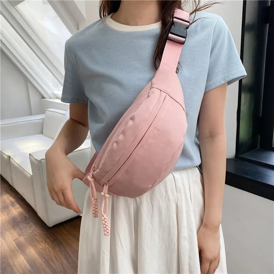 Chest Bag Banana bag for Women Sling Crossbody Waist Pack