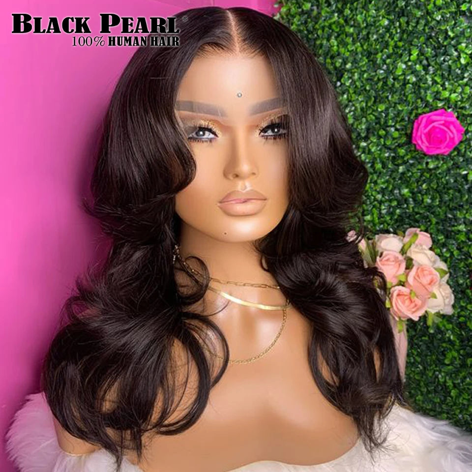 Lace Front Human Hair Wigs For Black Women Brazilian Body Wave