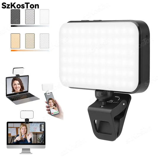 Selfie Light Rechargeable LED Phone Light Portable Photo