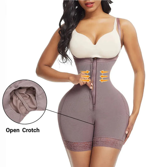 Fajas Colombianas High Waist Trainer Body Shapewear Slimming Sheath