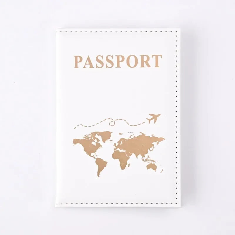 Passport Protective Cover Women Men Travel Passport Ticket Holder Case