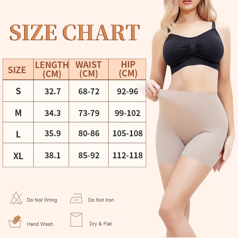 Thigh Slimmer Shapewear Panties for Women Slip Shorts High Waist